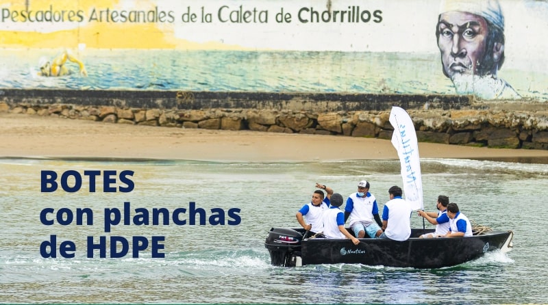fabricar botes con planchas de HDPE