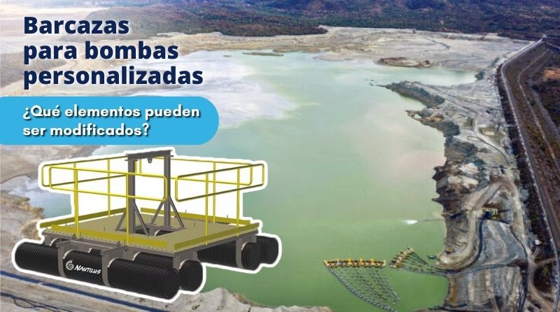 Barcazas para bombas personalizadas ¿Qué elementos pueden ser modificados